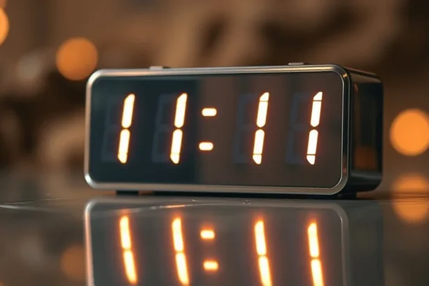 seeing 1111 on clock meaning
