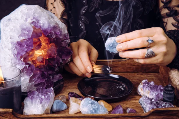 how to cleanse crystals