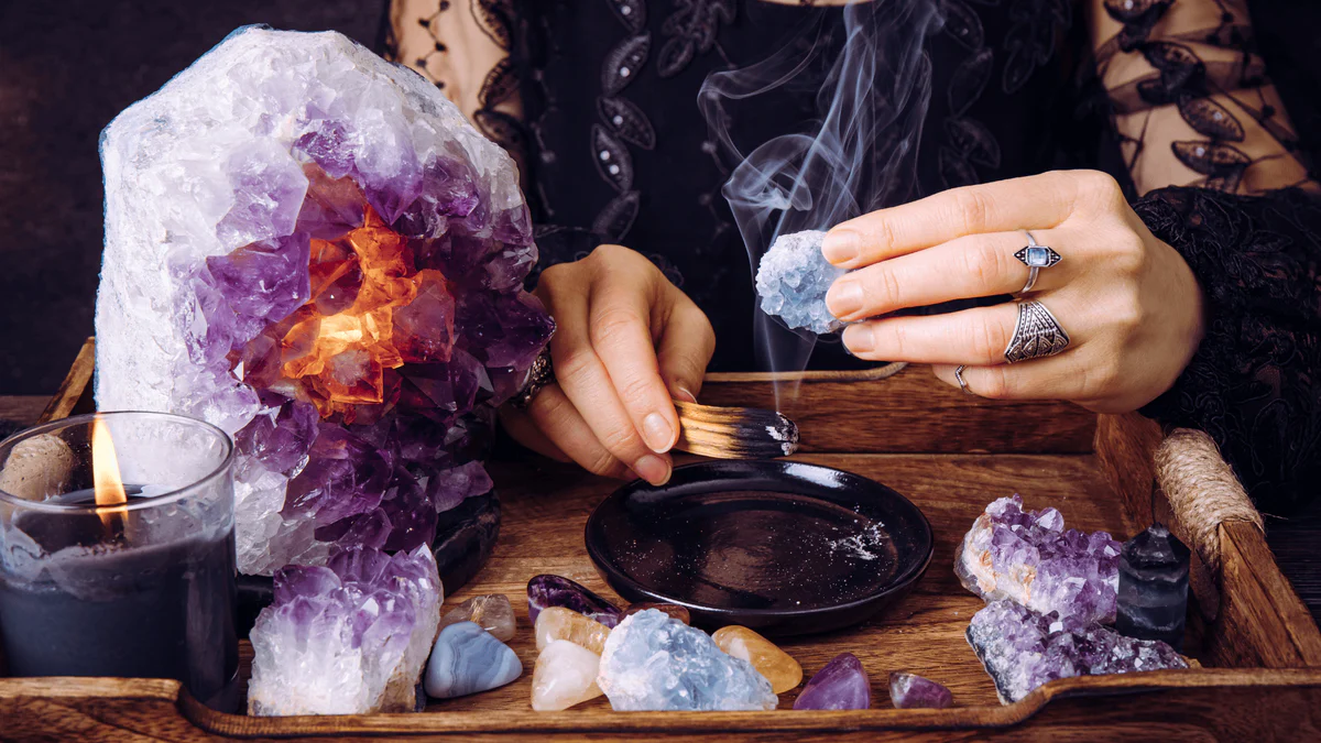 how to cleanse crystals